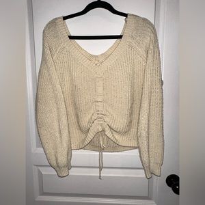 Cropped boutique sweater